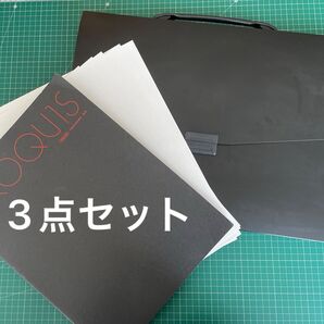 マルマン別製クロッキーブックB4 ポートフォリオ・ナスカフレックス 画用紙(サンフラワーペーパーM画)3点セット まとめ売り