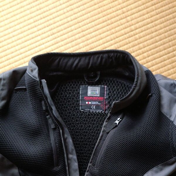 KOMINE メッシュジャケット Lサイズ グレー