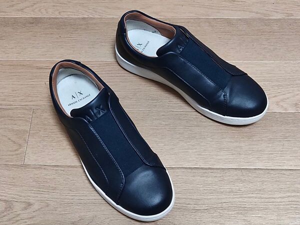 【送料無料】Armani アルマーニ ローカットスニーカー メンズ 26cm