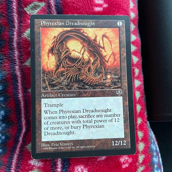 MTG MIR Phyrexian Dreadnought ファイレクシアン・ドレッドノート 英語版