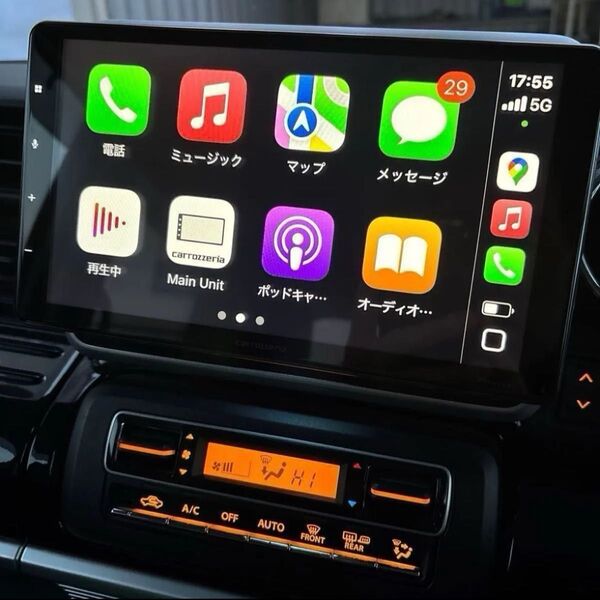 カロッツェリア/carrozzeria/Apple CarPlay/Android Auto/DMH-SF700/9型/保証付