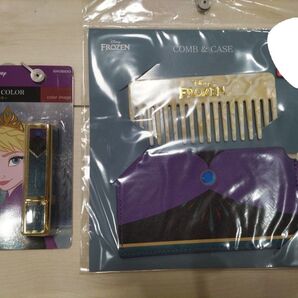 【アナと雪の女王】 リップ&コーム&ケースセット 未使用 ディズニー