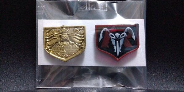 立花レーシングクラブ & ショッカー 総本部 ピンズ 2種セット 仮面ライダー ピンバッチ 石ノ森章太郎