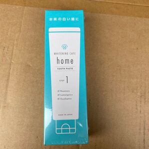 WHITENING CAFE home TOOTH PASTE step1