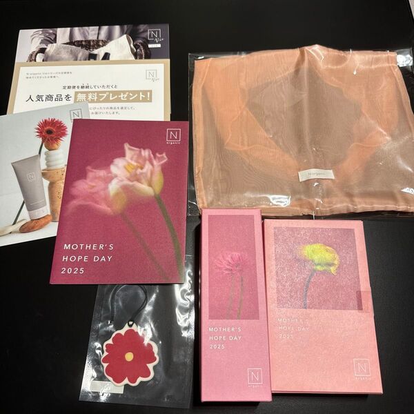 エヌオーガニック Nオーガニック ボディミルク リンクルパックセット 手提げ袋 美容 保湿化粧水 美容液 フレグランス