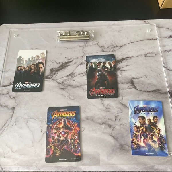 アクリルパネル シネコレ アベンジャーズ コレクション marvel