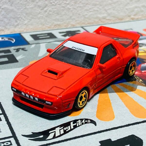 ホットウィール☆マツダ RX-7 FC パンデムMAZDA PANDEM