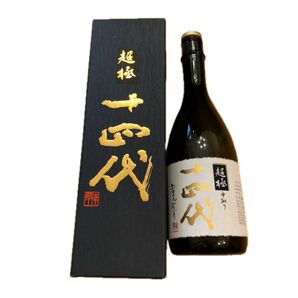 【空瓶+箱】超極 十四代 720ml 日本酒