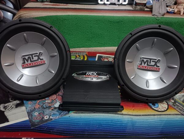 MTX アンプ Woofer SET サブウーファー AUDIO THUNDER カーオーディオ