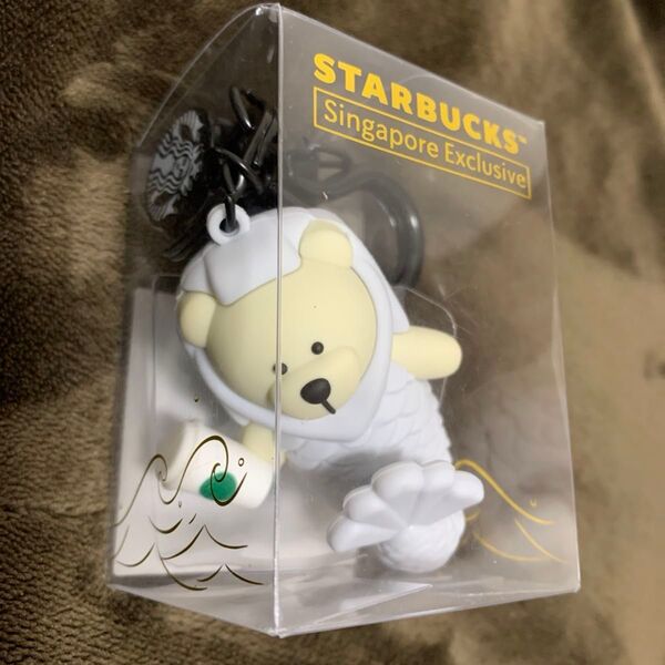 STARBUCKS SG MERLION KEYCHAINスターバックス シンガポール限定 マーライオンキーホルダー キーチェーン