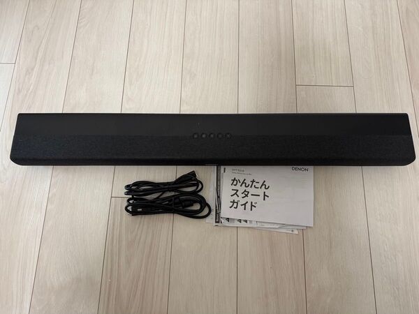 即日発送 DENON DHT-S218-K サウンドバー 2024年12月購入
