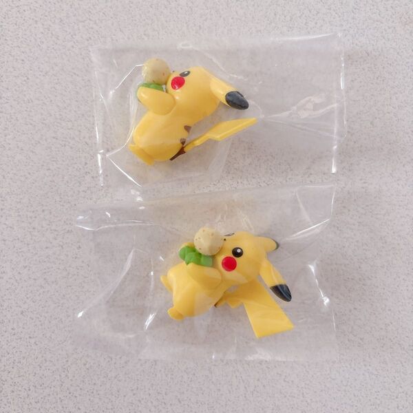 【2点セット】ポケモン まんぷく ぱくぱくマスコット3 ピカチュウ