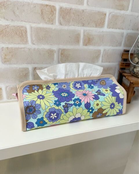 ティッシュカバー 新作 ハンドメイド