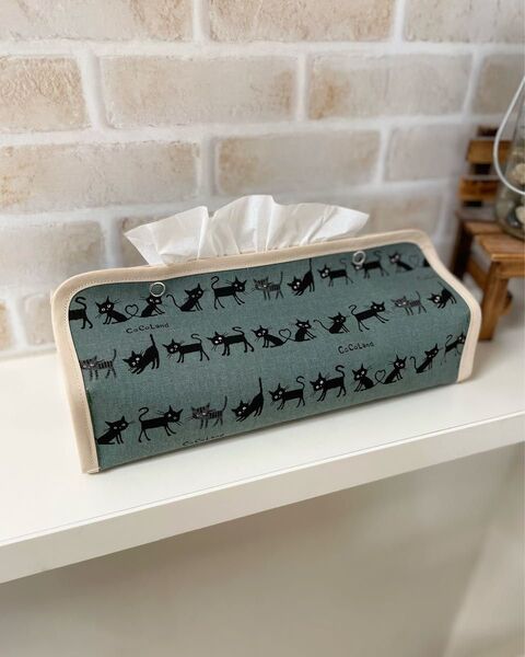 ティッシュカバー ハンドメイド
