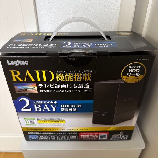 ロジテック HDD ケース RAID ハードディスクケース LHR-2BRHU3