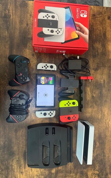 豪華パーティセット・Switch有機ELモデル美品・ホワイト