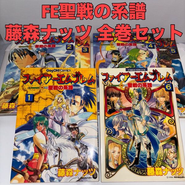 ファイアーエムブレム聖戦の系譜 藤森ナッツ 全巻セット(ステンシルコミックス)