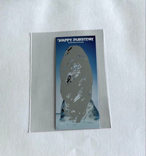SEVENTEEN HAPPY BURSTDAY NEW MYSELF ディノ スクラッチ