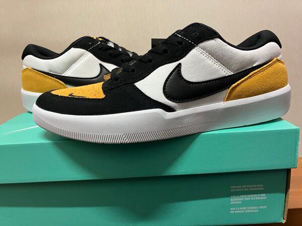 NIKE SB FORCE 58 ナイキ エスビー フォース yellow イエロー 黄 DV5477 700 28cm