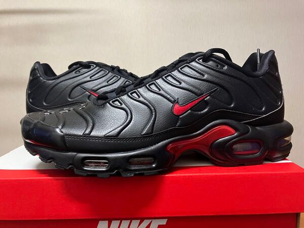 NIKE AIR MAX PLUS PRM ナイキ エアマックス プラス プレミアム FZ3038 001 黒 赤 28.5