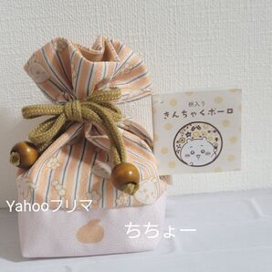 ちいかわ もぐもぐ本舗 枡入りきんちゃくボーロ うさぎ 巾着