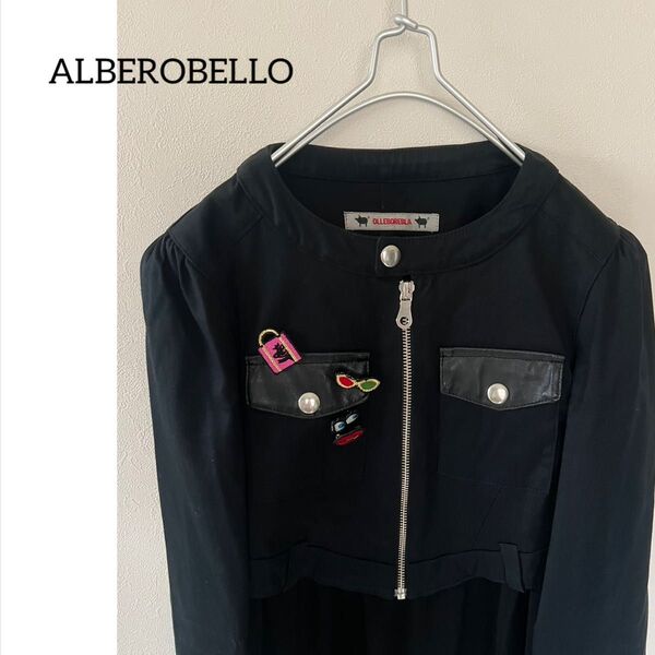OLEBOREBLA アルベロベロ レイヤードチュニックワンピース ワッペン OLEBOREBLA オレボレブラ