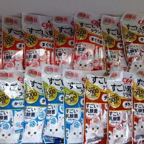 ■ すごい乳酸菌クランキー 3種類 合計15袋+おまけ1袋付き