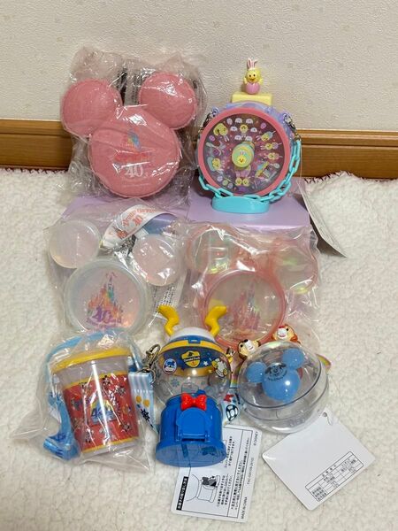ディズニー 40周年 ミニスナックケース マカロンケースまとめて売り
