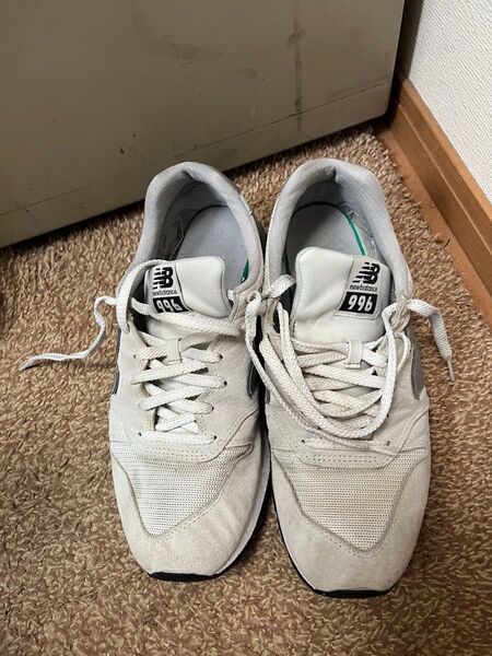 【クリーニング済み】ニューバランス New balance 996 グレー 28.5cm