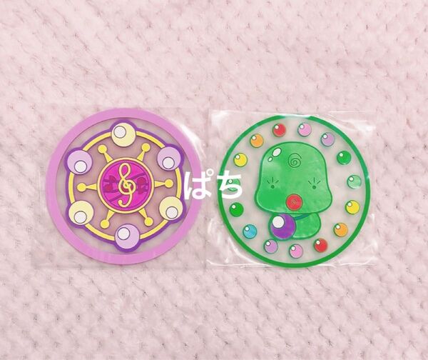 おジャ魔女どれみ ガチャガチャ クリアラバーコースター パララタップ マジョリカ