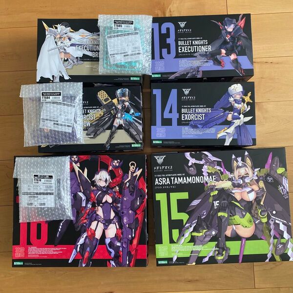 新品未組立 メガミデバイス 9点 特典 皇巫 スサノヲ 朱羅 玉藻ノ前 エクソシスト WIDOW エクスキューショナー BRIDE