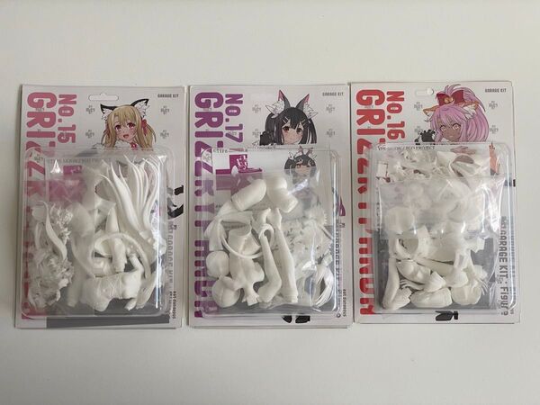 新品 未組立 デンジャラスビースト イリヤ クロ 美遊 セット グリズリーパンダ Fate/Grand Order ガレージキット