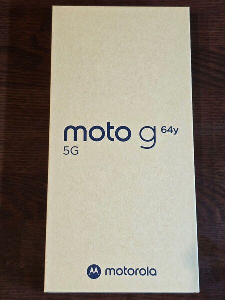 moto g64y 5G スペースブラック 新品未使用品 ワイモバイル版 SIMフリー