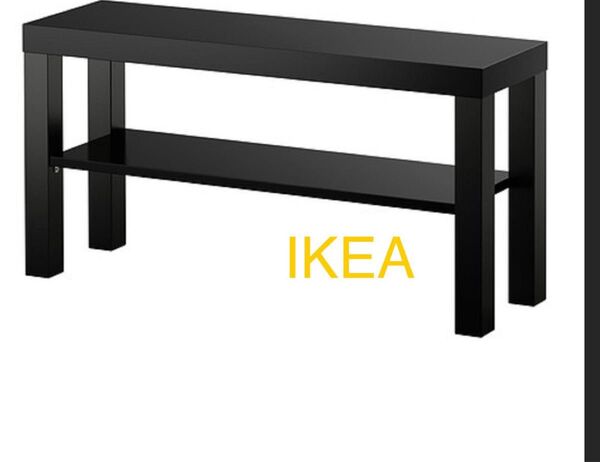 IKEA LACK イケア ラック ブラック 黒 テレビ台
