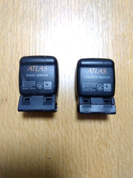 サイコン用センサー ユピテル ATLAS スピードセンサー&ケイデンスセンサー
