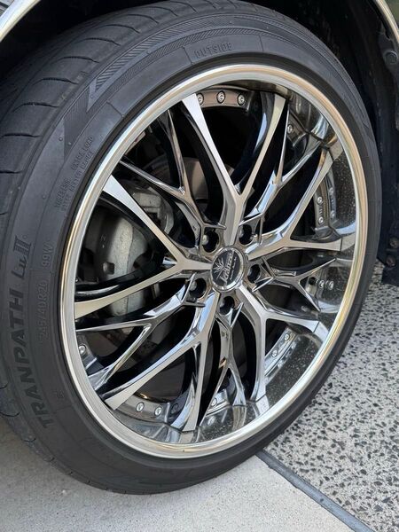 ヴェルファイア30 ウェッズ クレンツェ ウィーバル ホイール TRANPATH luⅡ タイヤ 245/40R20 4本セット