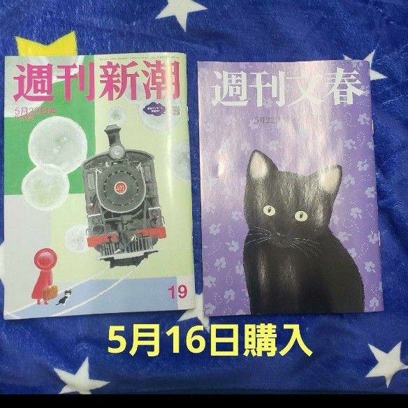 週刊新潮・ 週刊文春5月22日号