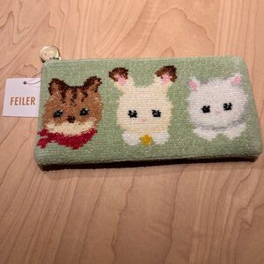 フェイラー FEILER シルバニアファミリー ポーチ新品