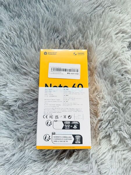 Realme Note 60 SIMフリー 3GB+64GB グローバルバージョン、4G LTE