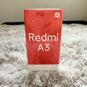 Xiaomi Redmi A3 4+128G グローバル版スマートフォン、洗練されたスタイリッシュなデザイン,simフリ