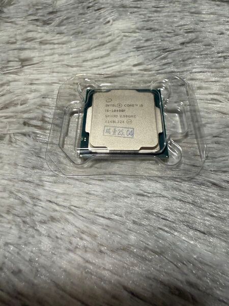 (1)Intel Core I510400f Cpu プロセッサ、6 コア 12スレッド、2.9 ghz、65ワット、