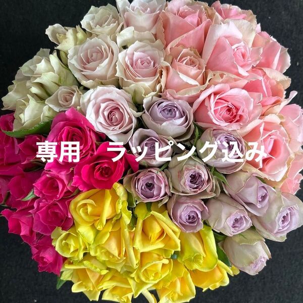 産地直送!鮮度抜群!《切り花 ・生花 》おまかせミックス 30㎝SMサイズ 50本 薔薇 花束
