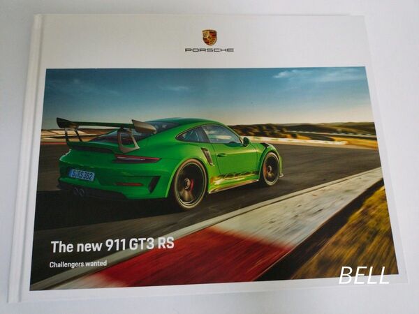 PORSCHE 911 GT3 RS ハードカバーカタログ ポルシェ 非売品