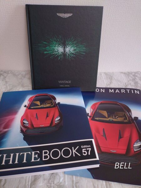 アストンマーチン VANTAGE ハードカバーカタログ WhiteBook57 アストンマーティン