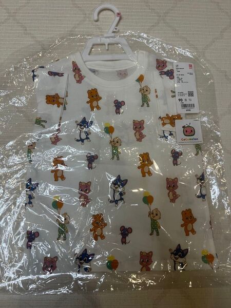 【新品】UNIQLO ココメロンTシャツ 90 半袖Tシャツ ユニクロ Tシャツ