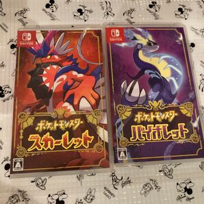 【Switch】2点 ポケットモンスター スカーレット と バイオレット