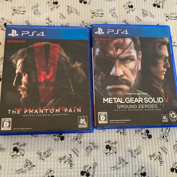 【PS4】 2点 メタルギア ソリッド V グラウンド・ゼロズ と ファントムペイン