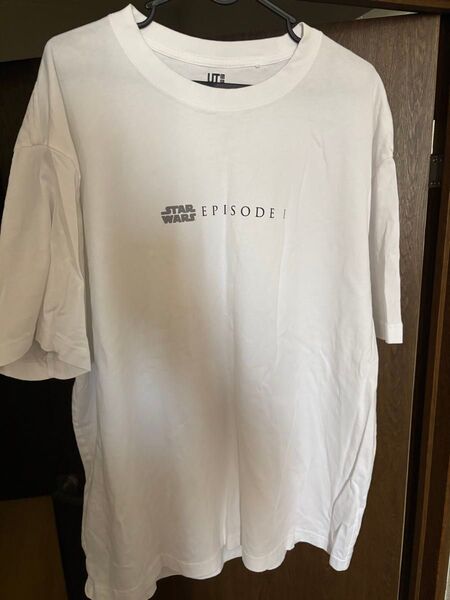 ユニクロ UNIQLO スターウォーズ コラボ Tシャツ 白 ホワイト XXL 半袖 クルーネック