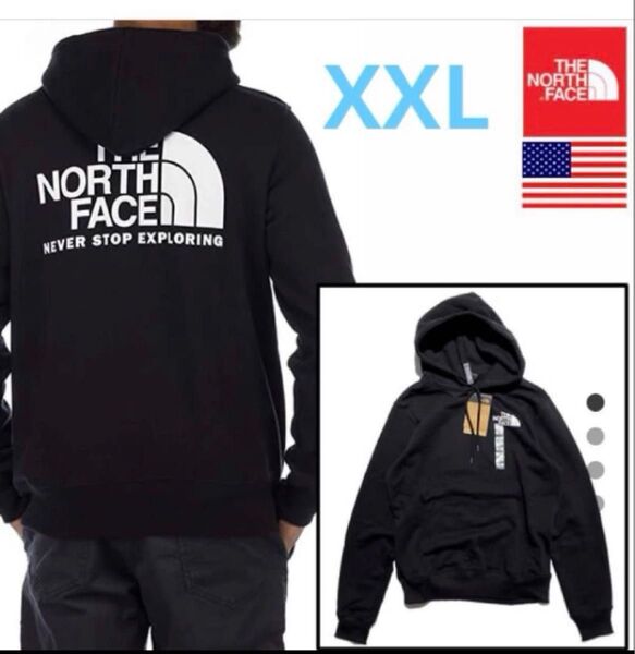 THE NORTH FACE パーカー USAモデルUSサイズXL 日本XXL