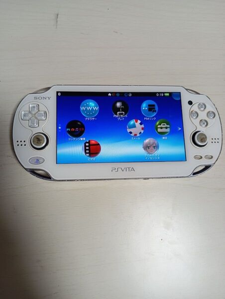 PS Vita Wi-Fiモデル クリスタルホワイト